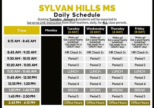 schedule